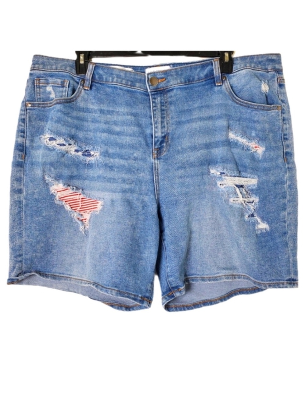 Lane Bryant Essential Stretch Boyfriend Mid Shorts